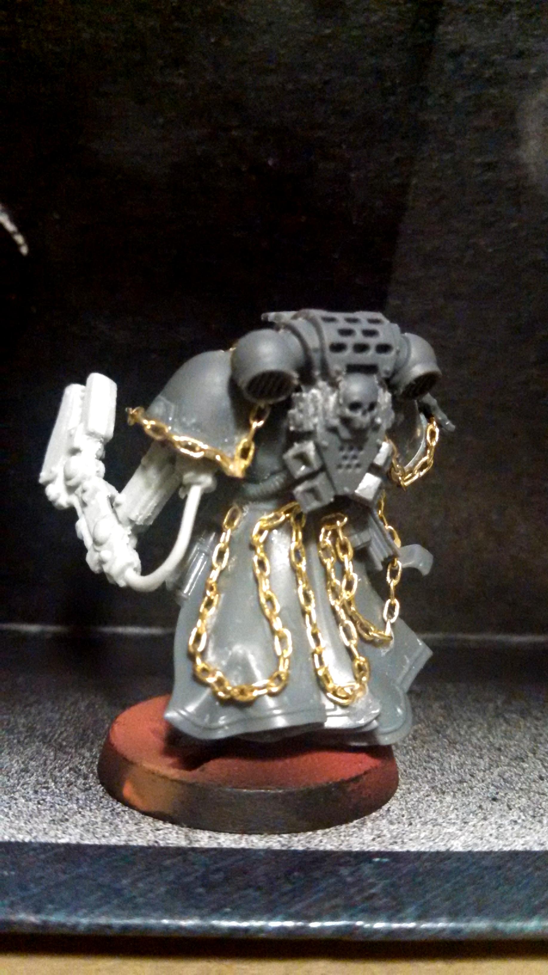 Iron Hands, WIP Techmarine Iron hands 3 WIP Techmarine Iron hands 3